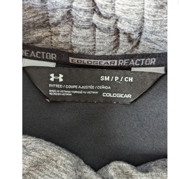 Under Armour Coldgear Reactor 3G Vest Women's Small Black Quilted Cowl Neck - Picture 6 of 9